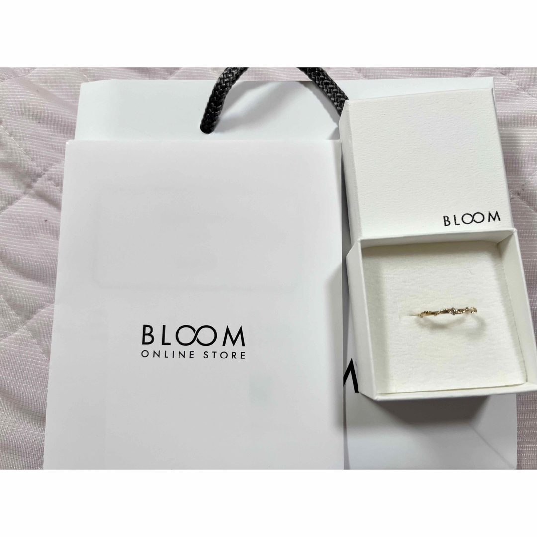 【美品】BLOOM 一粒ダイヤの指輪