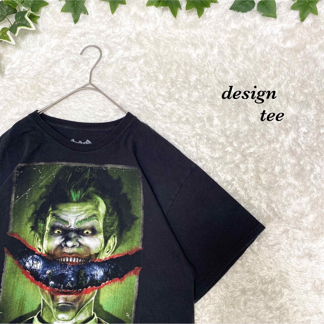 Tシャツ joker ジョーカー キャラクター 古着 激レア バットマン-