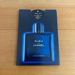 シャネル(CHANEL)のCHANEL ブルー ドゥ シャネル オードゥ パルファム サンプル 試供品(香水(男性用))