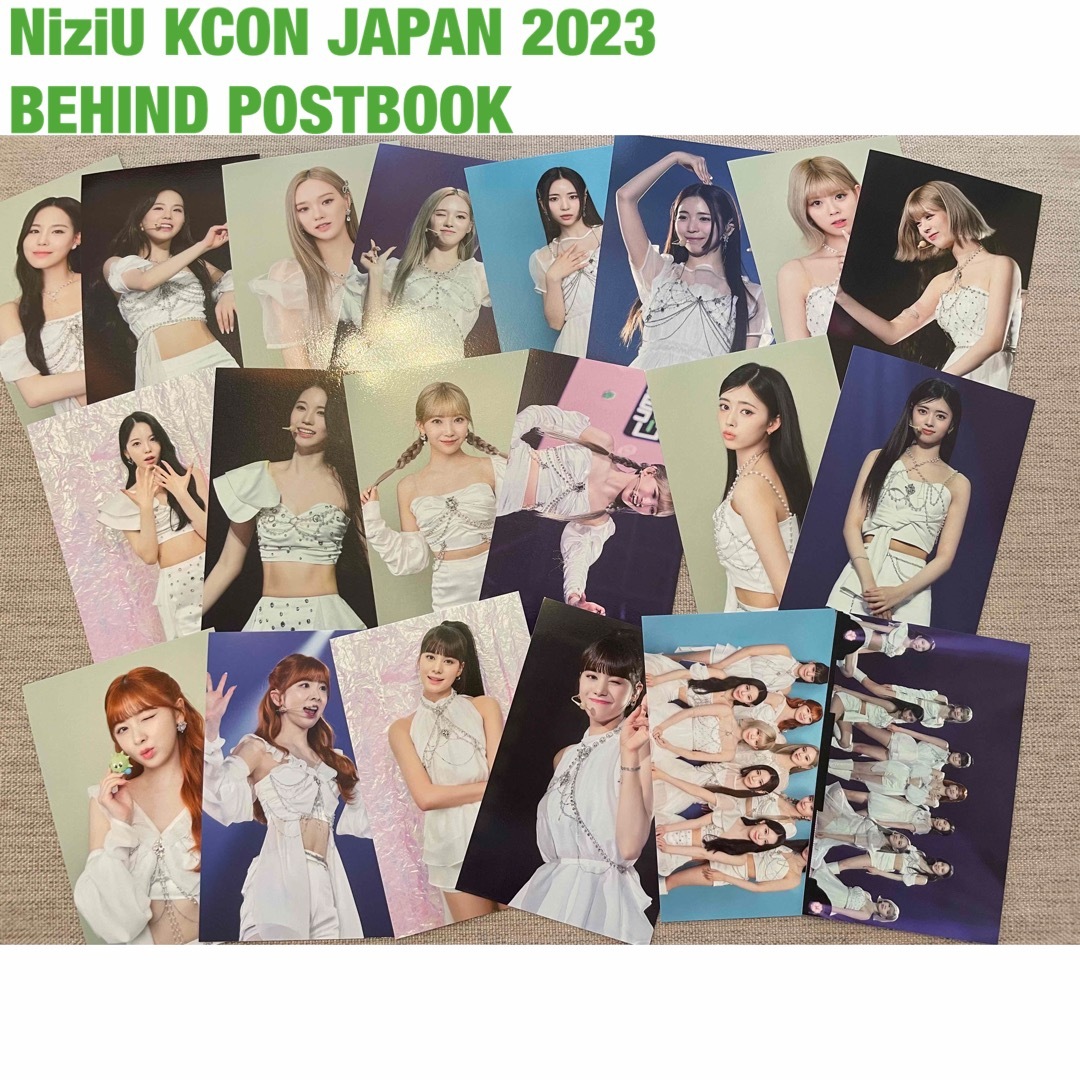 NiziU KCON JAPAN 2023 BEHIND POSTBOOKの通販 by ELMO NiziU KCON BEHIND POSTBOOK