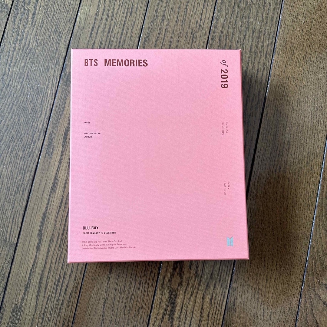 BTS memories 2019 Blu-ray 日本語字幕付