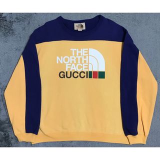 グッチ(Gucci)のGUCCI ノースフェイス　スウェット(スウェット)