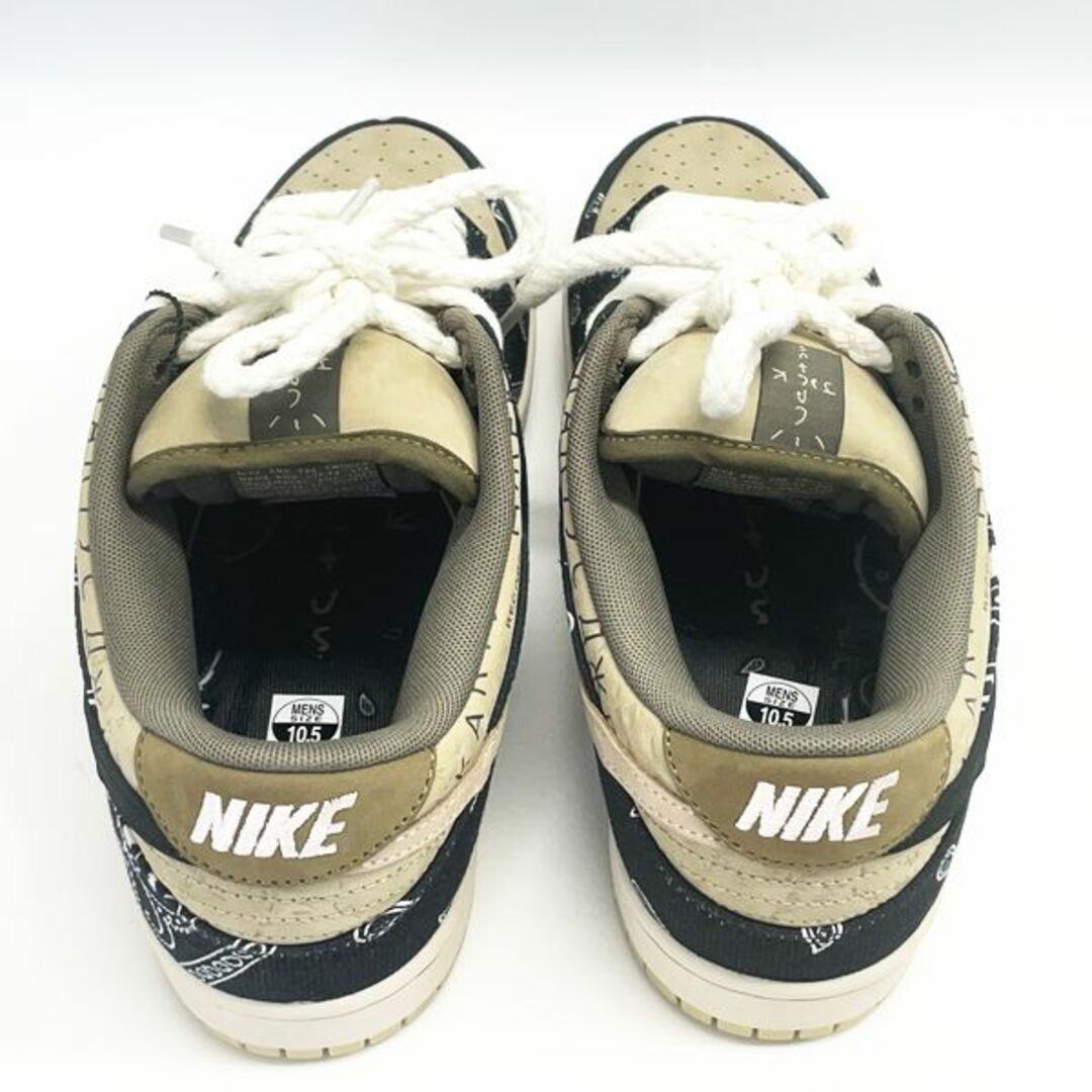 NIKE SB ナイキ SB DUNK LOW トラヴィススコット ペイズリー スニーカー 28.5cm