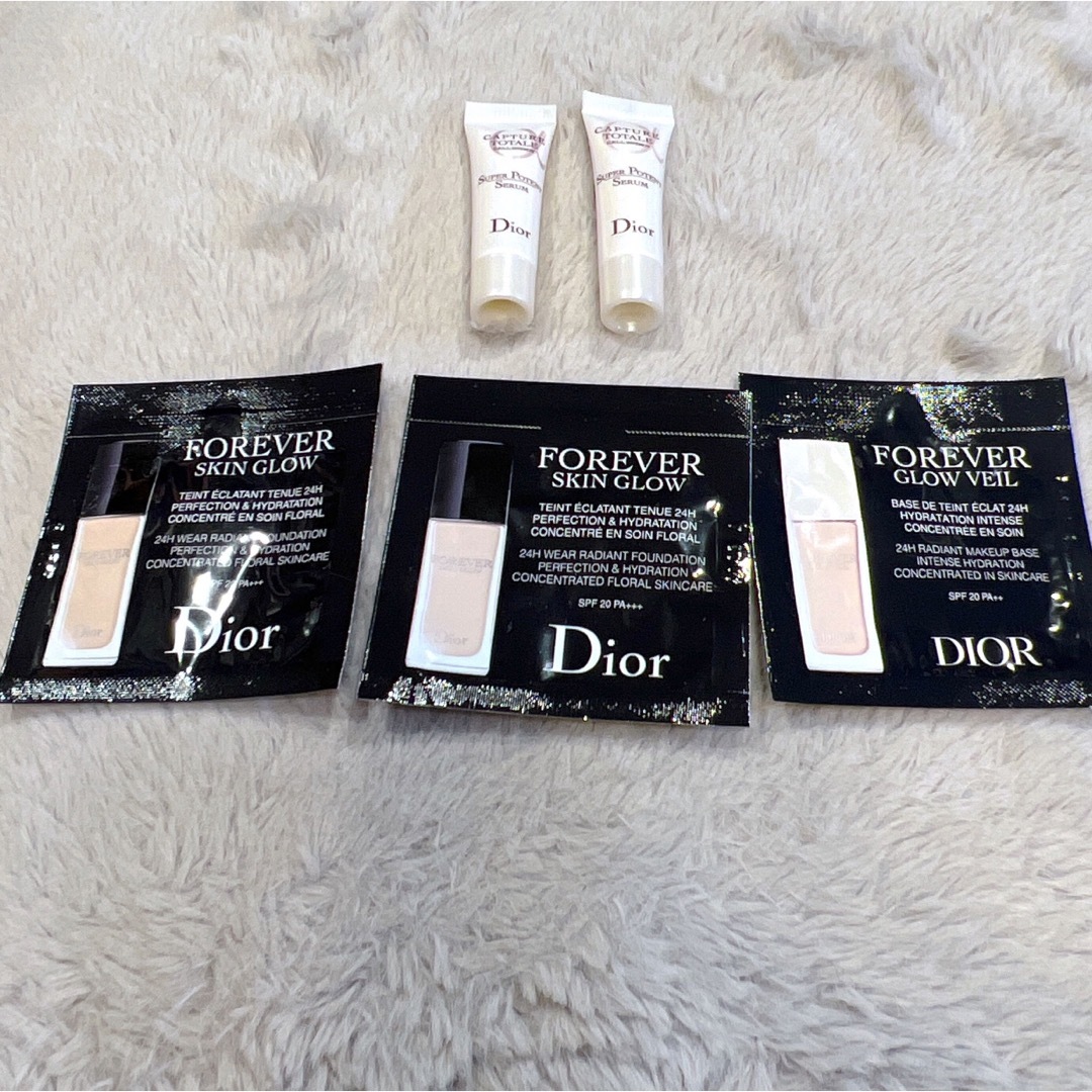 Dior 【Dior】ファンデーション・下地・美容液 サンプルセットの通販 by まるまる's shop｜ディオールならラクマ
