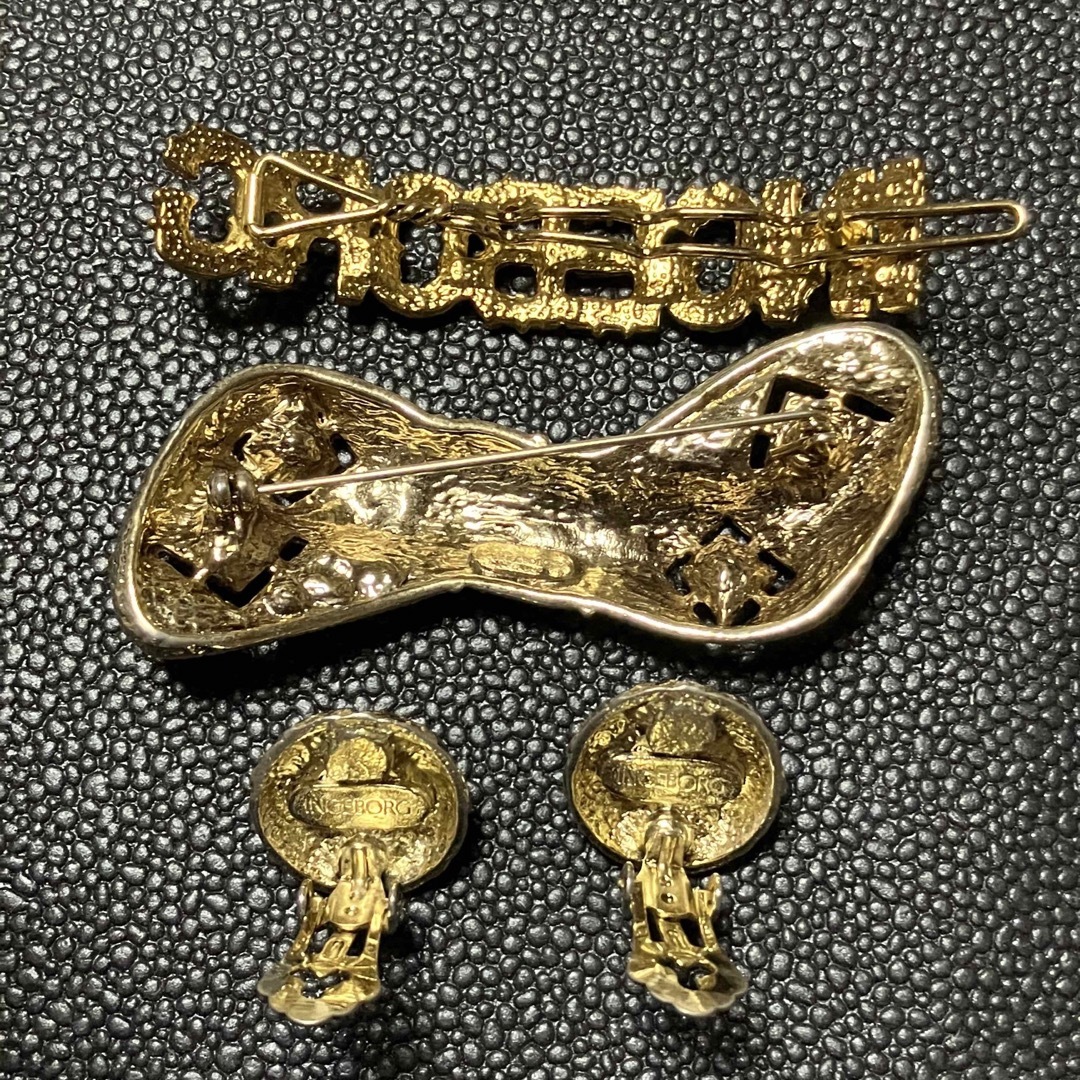INGEBORG - 良品◎ INGEBORG インゲボルグ セット ブローチ 髪留め