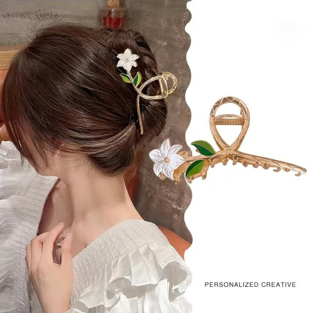 新品未使用　ヘアアクセサリー　３点セット　美品　レディース　ヘアピン レディースのヘアアクセサリー(ヘアピン)の商品写真