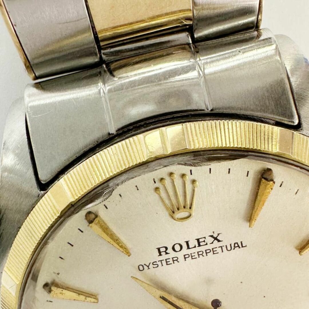 J51599 ROLEX 1005/3 Oyster Perpetual コンビ