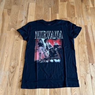 ミュージックティー(MUSIC TEE)のNIRVANA ニルヴァーナ バンド BAND Tシャツ オフィシャル(Tシャツ/カットソー(半袖/袖なし))