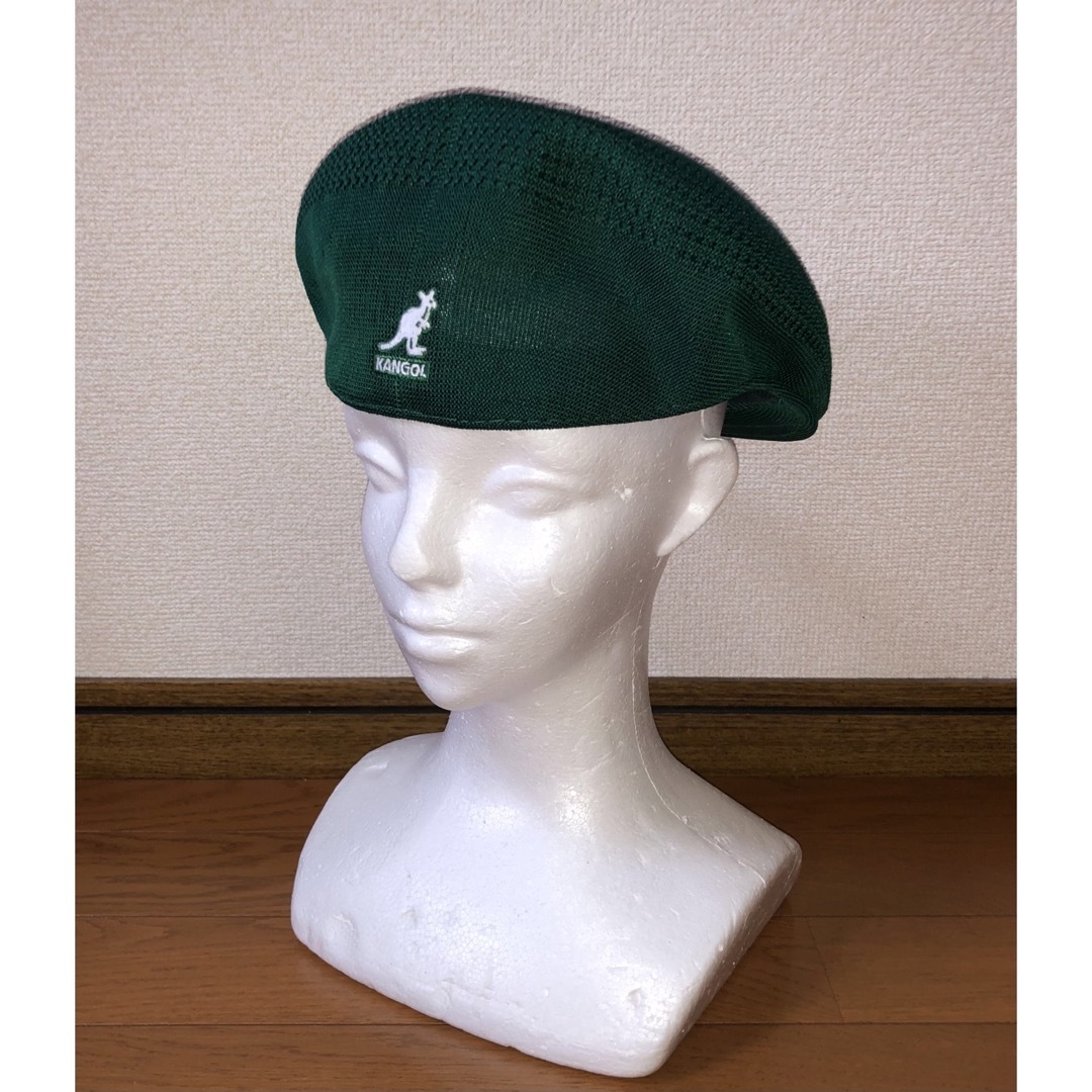 KANGOL(カンゴール)のL 新品 KANGOL トロピック ハンチングキャップ ベレー帽 グリーン 緑 メンズの帽子(ハンチング/ベレー帽)の商品写真