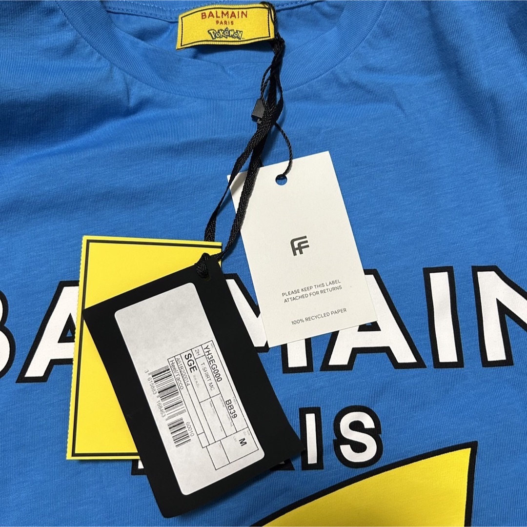 【サイズ S】BALMAINバルマンピカチュウPokemon 新品未使用Tシャツ