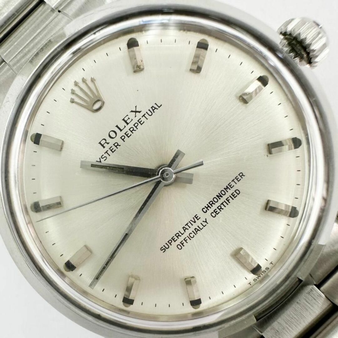 J51607 ROLEX 1002 Oyster Perpetual シルバー