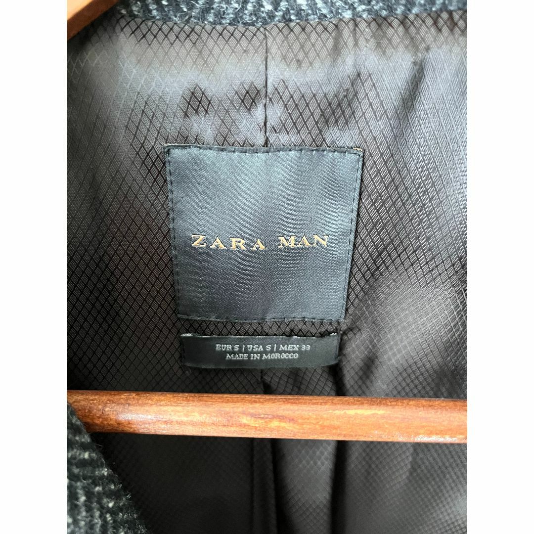 ZARA(ザラ)のZARA チェスターコート(Sサイズ) メンズのジャケット/アウター(チェスターコート)の商品写真