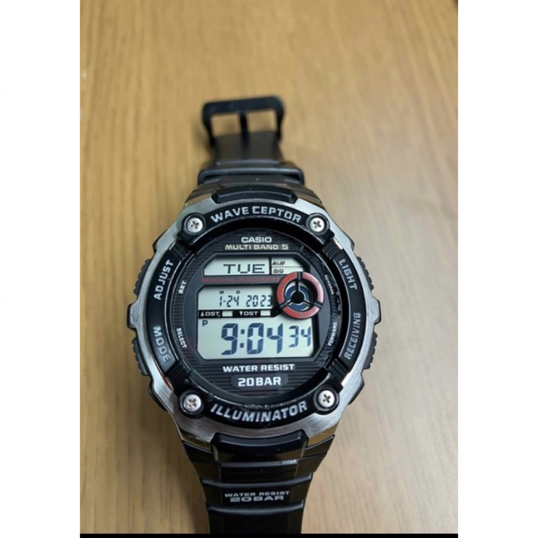 カシオ CASIO 腕時計 WV200R-1A デジタル 黒 メンズ 