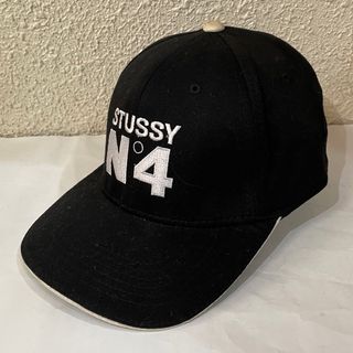 VINTAGE OLD STUSSY No4 FIT BALL CAP