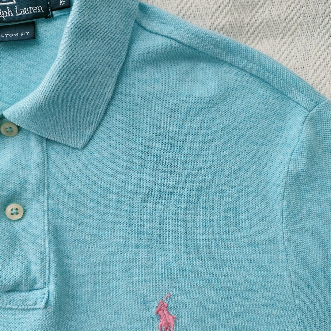 POLO RALPH LAUREN(ポロラルフローレン)の【美品】POLO RALPH LAUREN（ポロ ラルフ ローレン）ポロシャツＳ メンズのトップス(ポロシャツ)の商品写真