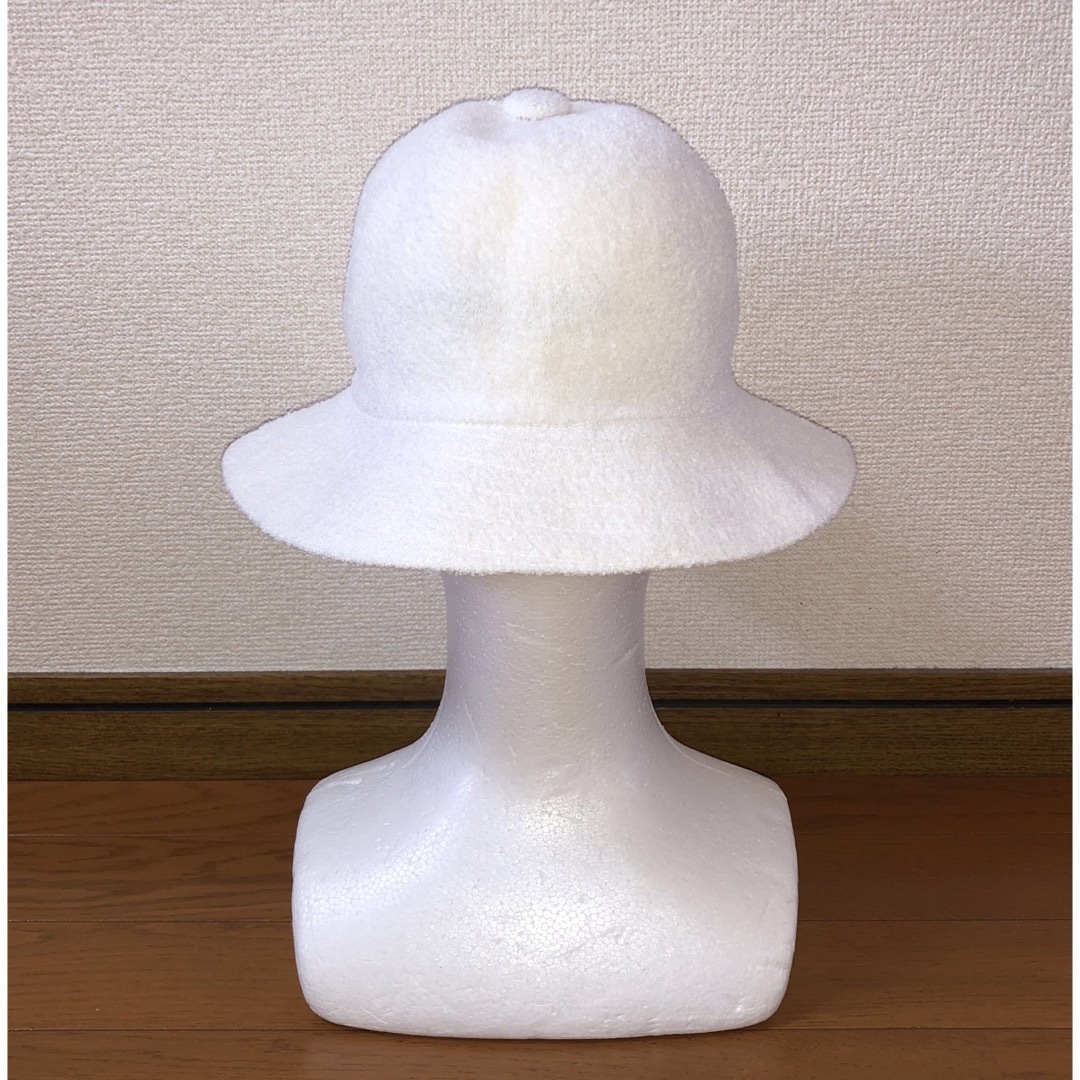 KANGOL(カンゴール)のS 新品 KANGOL メトロハット バケットハット カンゴール ホワイト 白 レディースの帽子(ハット)の商品写真