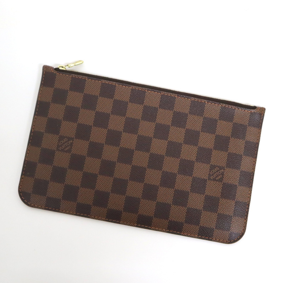 【LOUIS VUITTON】ルイヴィトン ネヴァーフルMMポーチ ダミエ ストラップ欠品/tg1284