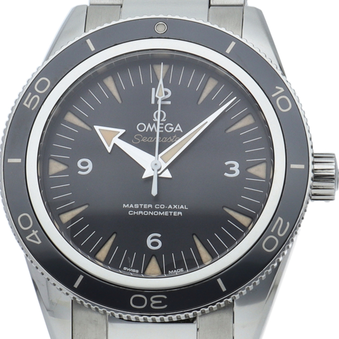 オメガ OMEGA シーマスター 30?0 マスター コーアクシャル クロノメーター 41M?M 233.20.41.21.01.002 ブラック文字盤 新品 腕時計 メンズ