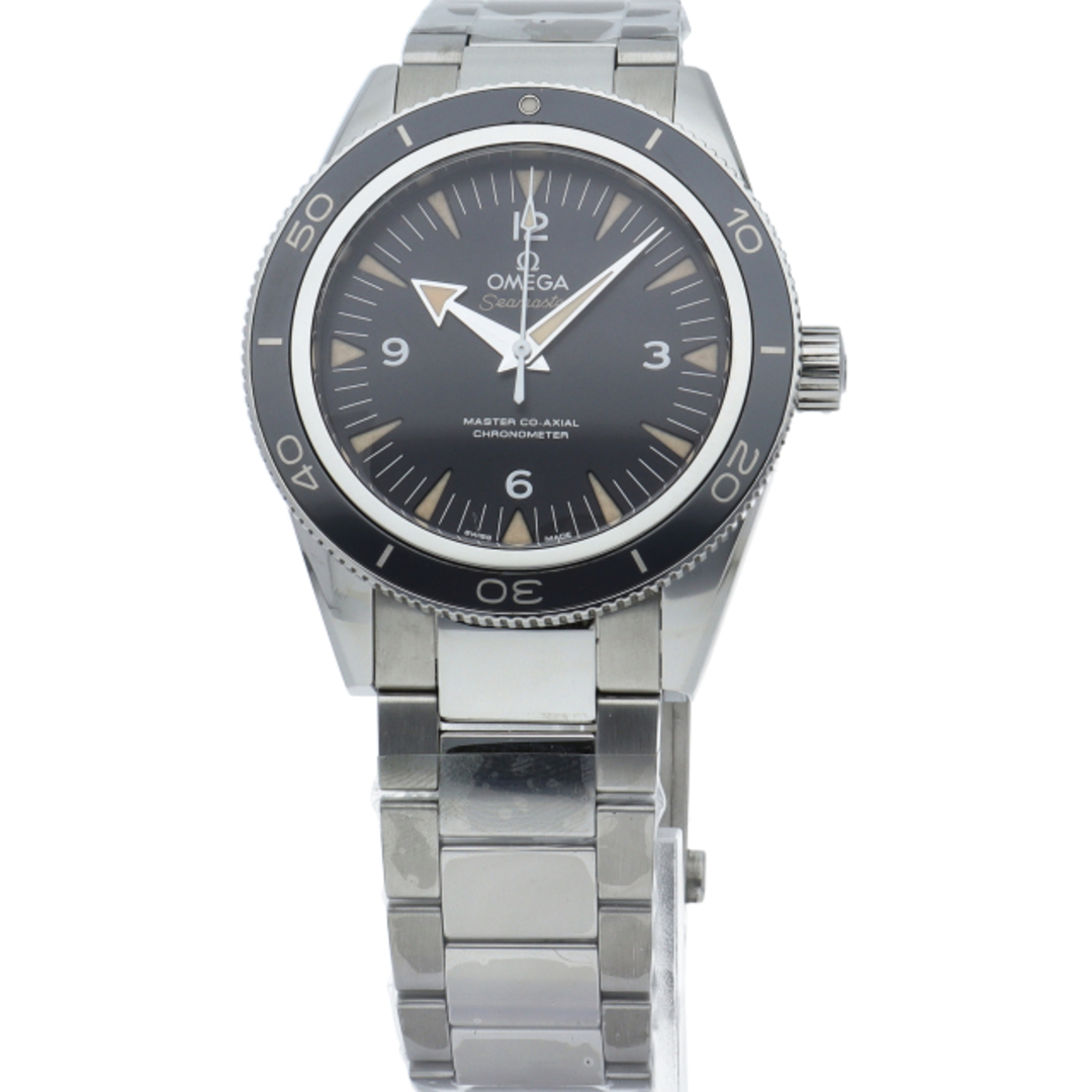 オメガ OMEGA シーマスター 30?0 マスター コーアクシャル クロノメーター 41M?M 233.20.41.21.01.002 ブラック文字盤 新品 腕時計 メンズ