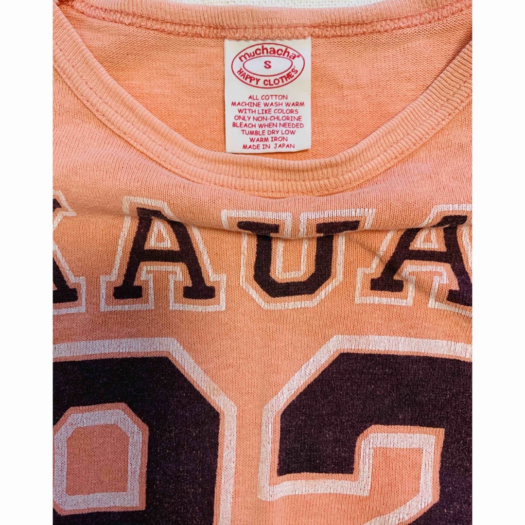 muchacha(ムチャチャ)の複数購入割引◎ムチャチャ◎KAUAI  Tee♪Ｓ90100 キッズ/ベビー/マタニティのキッズ服女の子用(90cm~)(Tシャツ/カットソー)の商品写真