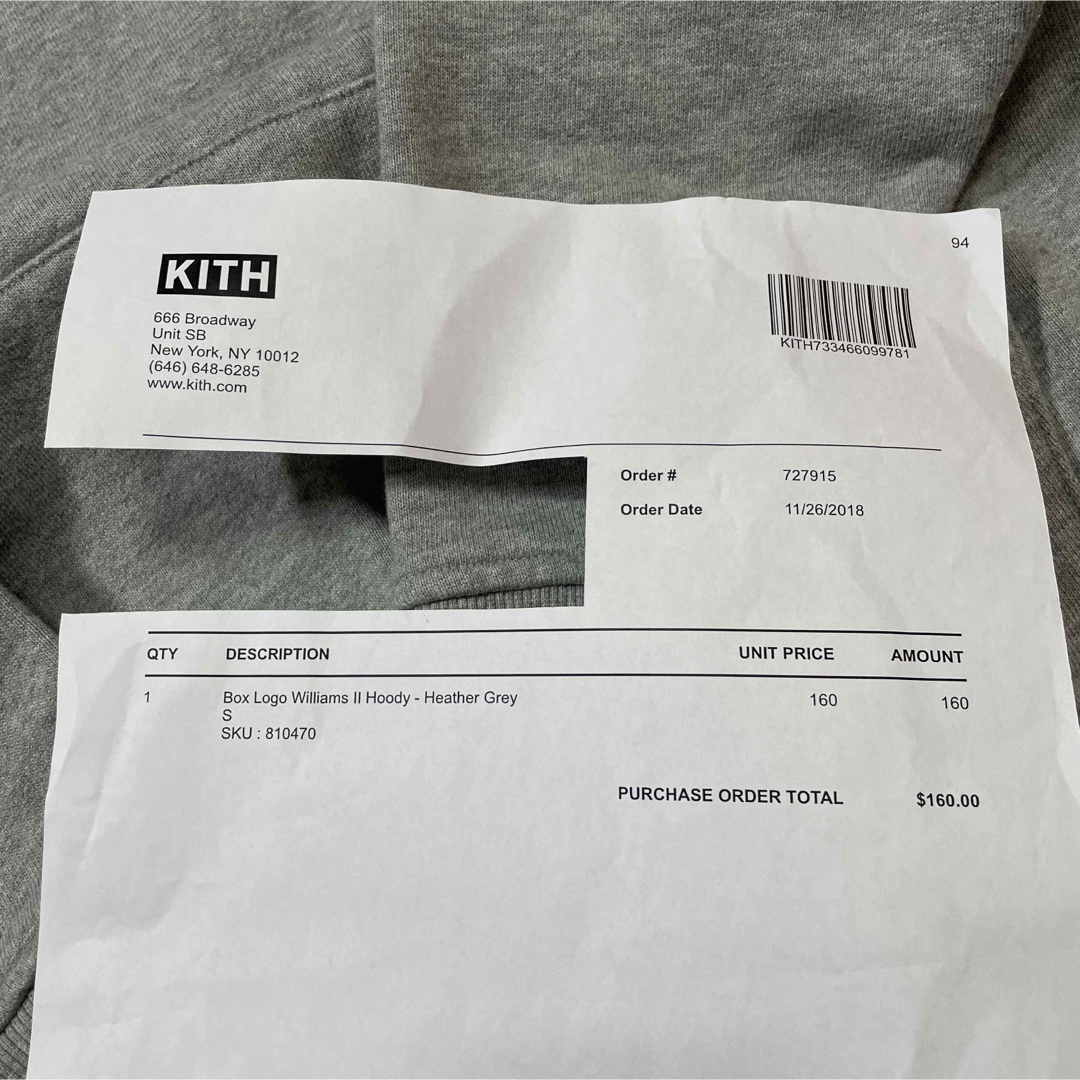 KITH - KITH CLASSIC BOX LOGO WILLIAMS II HOODIEの通販 by DIGIN