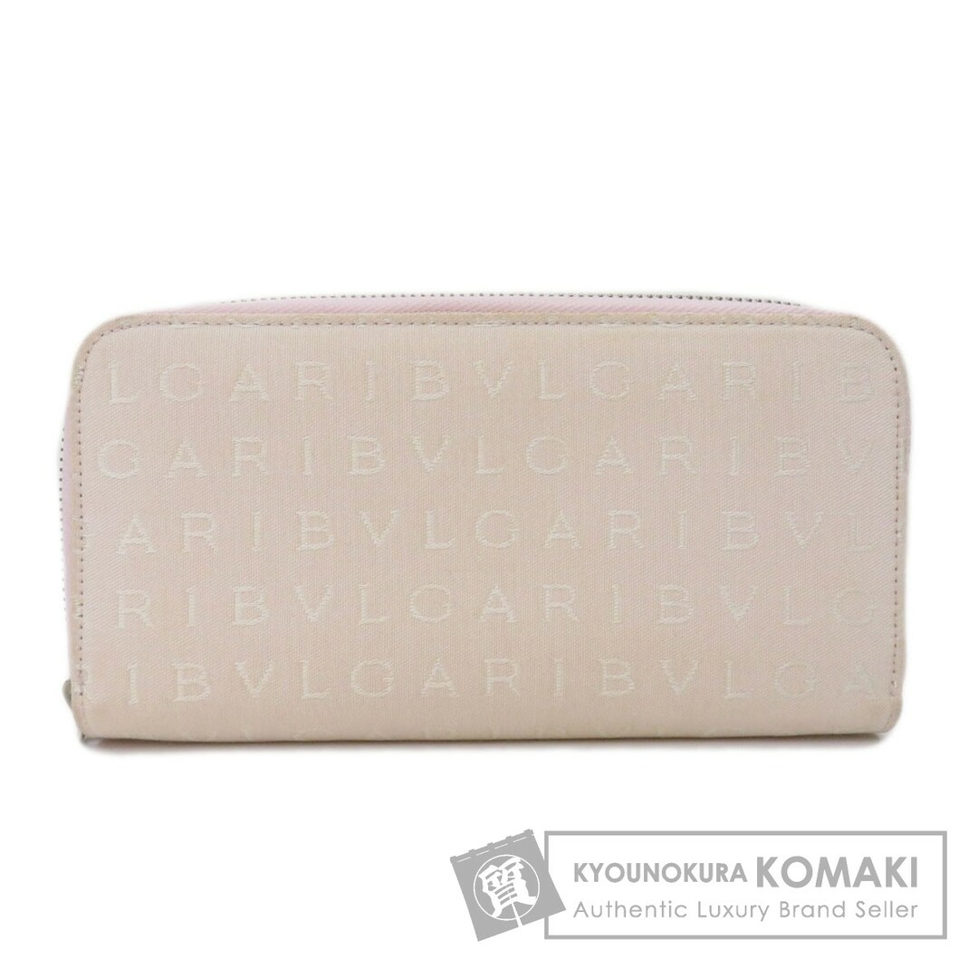 BVLGARI ラウンドファスナー ロゴマニア 長財布(小銭入れあり