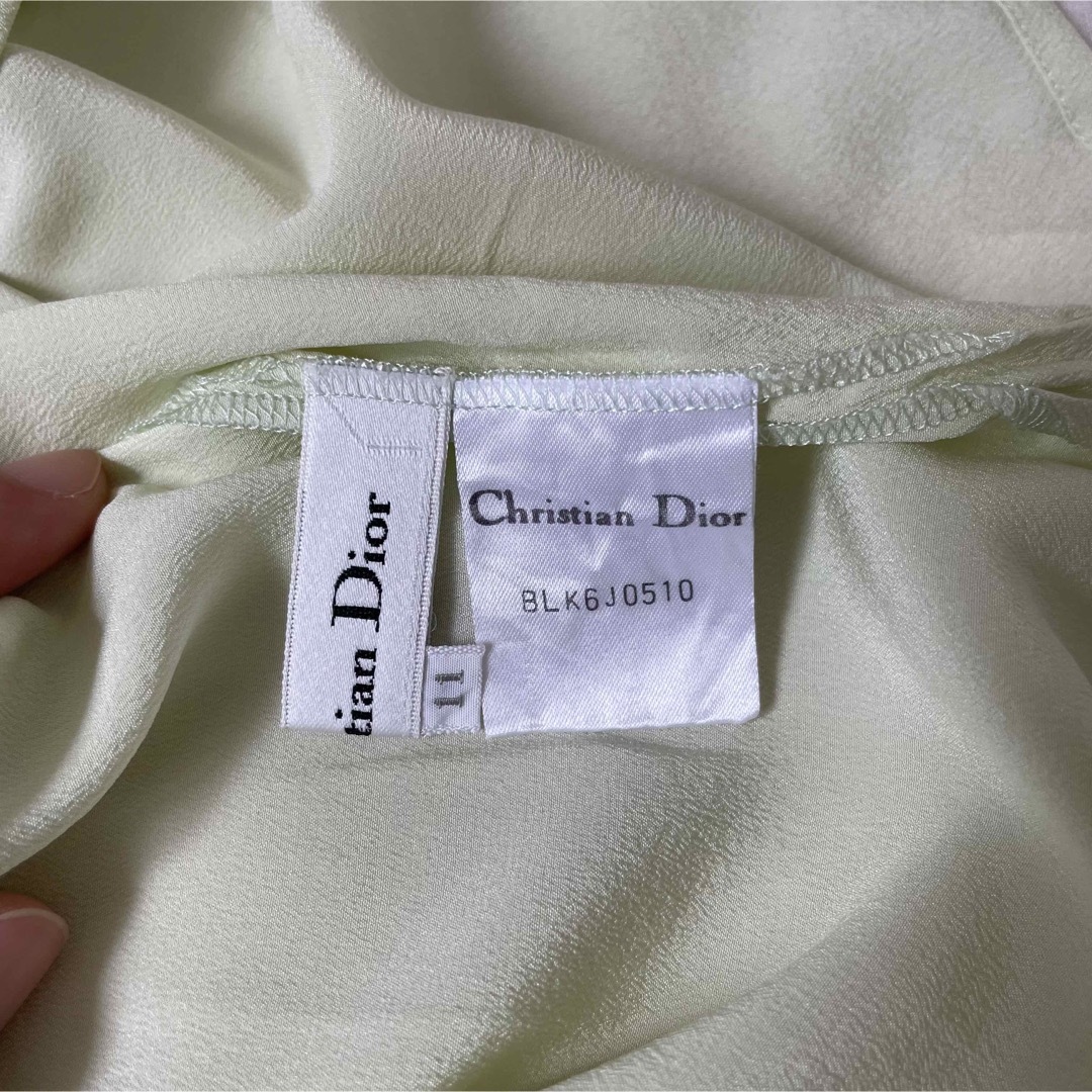Christian Diorクリスチャンディオール ヴィンテージ シルクブラウス