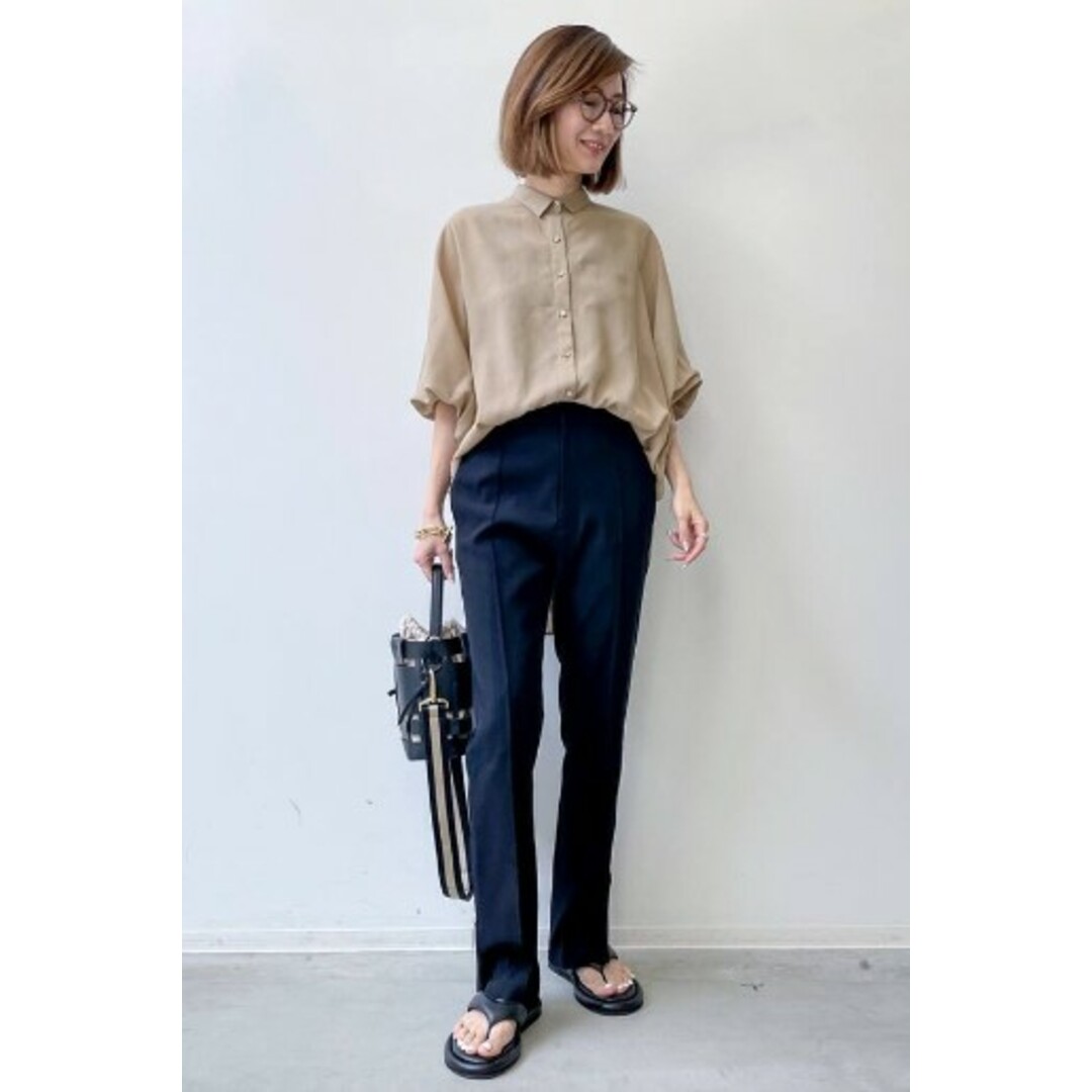 2022SS L´Appartement アパルトモン Dolmansleeve Sheer Blouse