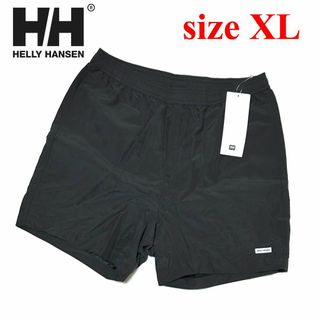 ヘリーハンセン(HELLY HANSEN)の新品　XLサイズ　ヘリーハンセン　イージー ナイロン ショーツ ブラック(ショートパンツ)