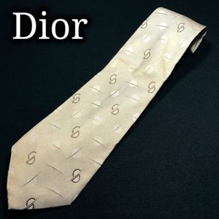 クリスチャンディオール(Christian Dior)のディオール CDロゴレタッチ ライトブラウン ネクタイ A106-E12(ネクタイ)