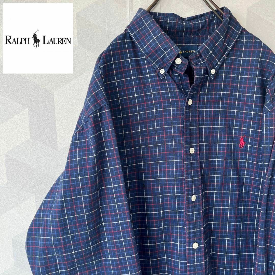 人気日本製】 POLO RALPH LAUREN - 美品 XL ポロラルフローレン ポニー