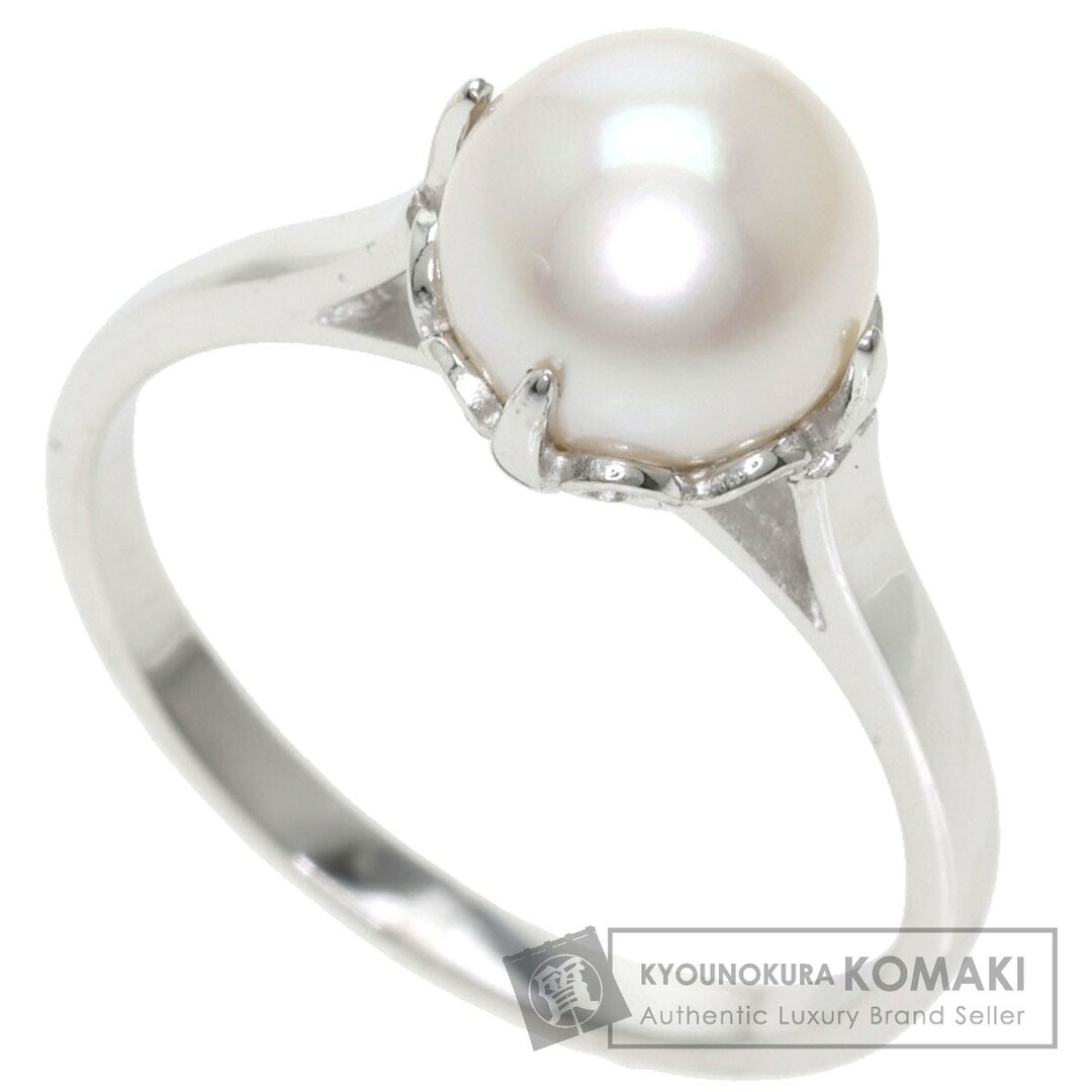 MIKIMOTO パール 真珠 リング・指輪 K14WG レディース