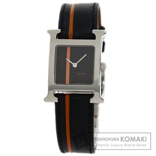 エルメス(Hermes)のHERMES HH1.210 Hウォッチ 腕時計 SS 革 レディース(腕時計)