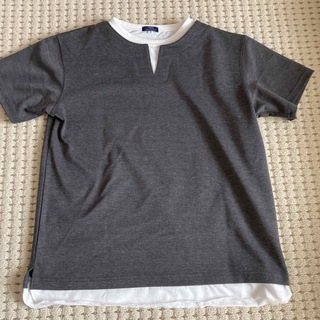アーバンリサーチ(URBAN RESEARCH)のアーバンリサーチ　tシャツ 半袖　Mサイズ　重ね着風(Tシャツ/カットソー(半袖/袖なし))