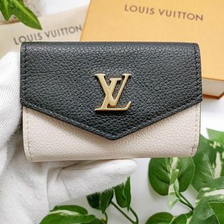 LOUIS VUITTON Leather Portefeuille Lock Trifold Wallet M80984