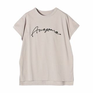 シップス フォー ウィメン チェーン刺繍Tシャツ 312320874(その他)