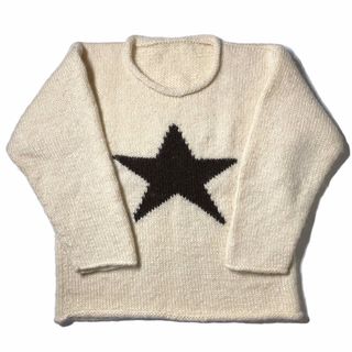 希少 Vintage Ecuador Roll Neck Star Knit(ニット/セーター)