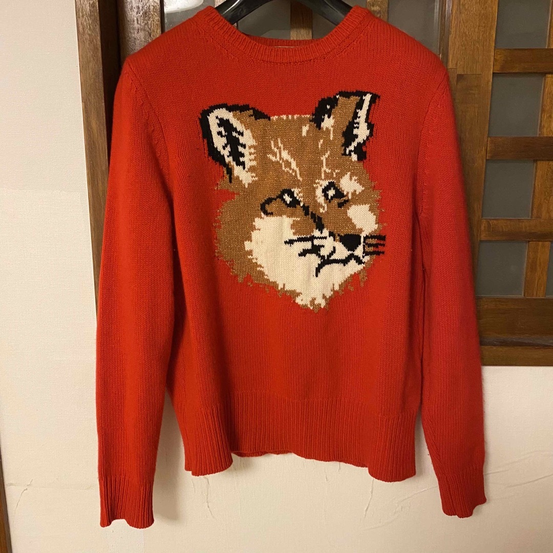MAISON KITUNE セーター S BIG FOX