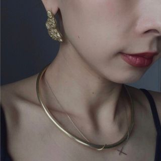 アメリヴィンテージ(Ameri VINTAGE)の【美品】Ameri VINTAGE  真鍮 GOLD CHOKER(ネックレス)