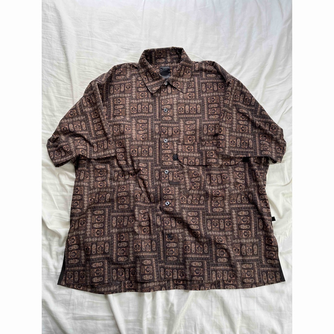 1LDK SELECT(ワンエルディーケーセレクト)のTECH SPORTS OPEN COLLAR SHIRTS S/S メンズのトップス(シャツ)の商品写真