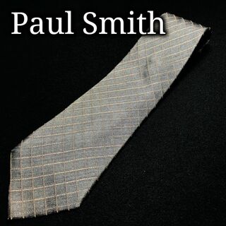 ポールスミス(Paul Smith)のポールスミス チェック グレー ネクタイ A106-F14(ネクタイ)