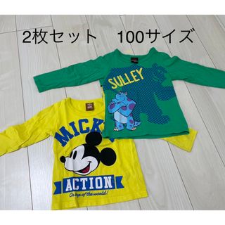 ディズニー(Disney)のディズニー　長袖シャツ　幼児長袖　100サイズ　95サイズ(Tシャツ/カットソー)