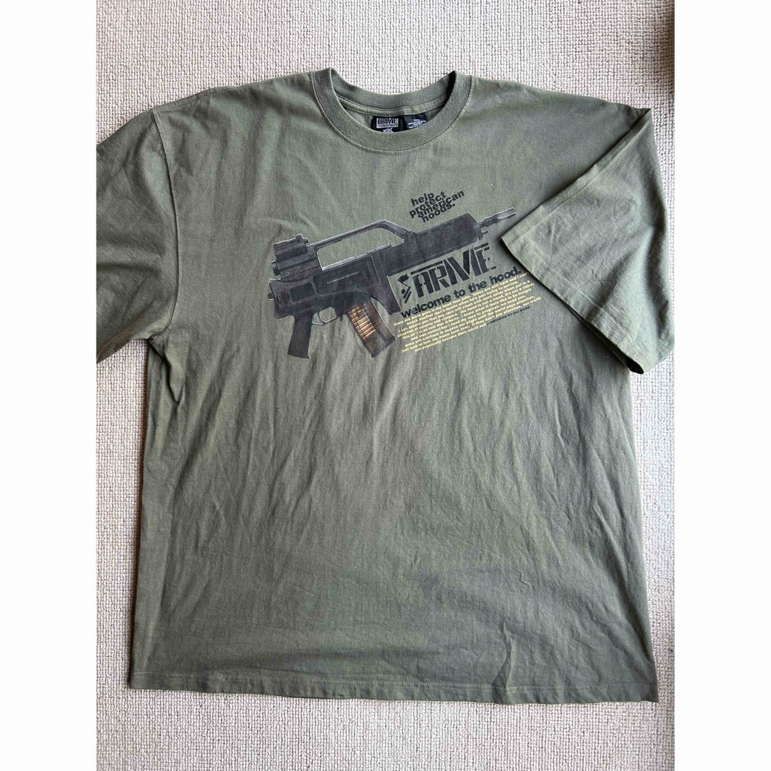 ARME アーミー　銃 ピストル 迷彩 ライフル　メンズ 半袖　Tシャツ　3XL メンズのトップス(Tシャツ/カットソー(半袖/袖なし))の商品写真