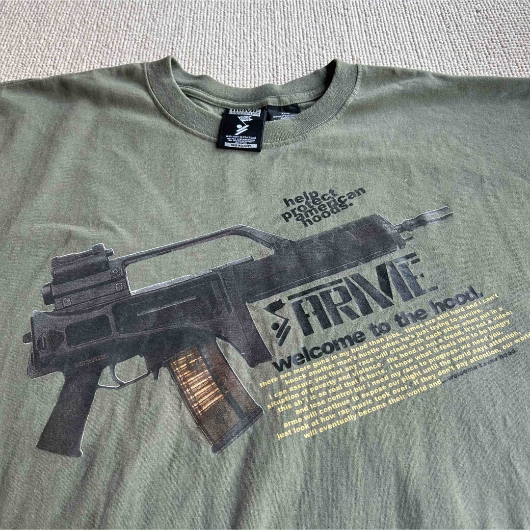 ARME アーミー　銃 ピストル 迷彩 ライフル　メンズ 半袖　Tシャツ　3XL メンズのトップス(Tシャツ/カットソー(半袖/袖なし))の商品写真