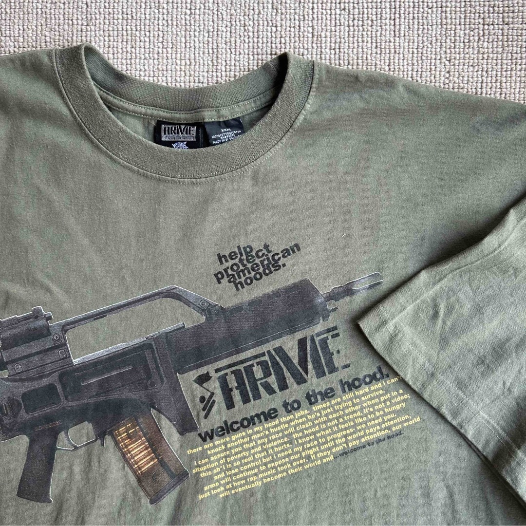 ARME アーミー　銃 ピストル 迷彩 ライフル　メンズ 半袖　Tシャツ　3XL メンズのトップス(Tシャツ/カットソー(半袖/袖なし))の商品写真