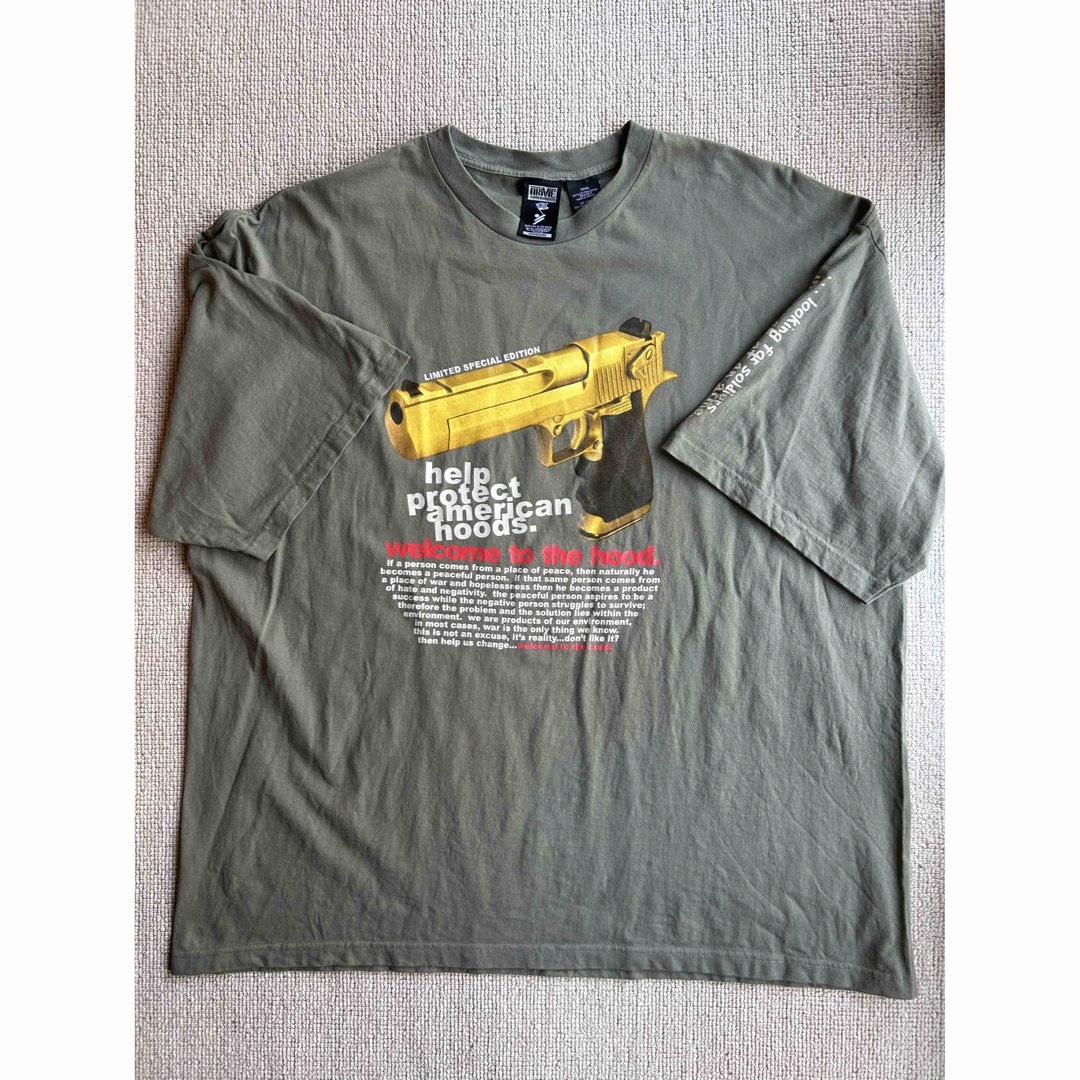ARME アーミー　銃 ピストル 迷彩 　メンズ 半袖　Tシャツ　3XL メンズのトップス(Tシャツ/カットソー(半袖/袖なし))の商品写真