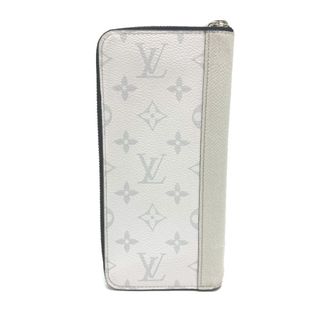 ルイヴィトン(LOUIS VUITTON)のルイヴィトン LOUIS VUITTON ジッピーウォレット ヴェルティカル M30446 タイガラマ ロングウォレット ラウンドファスナー 長財布 キャンバス ホワイト(長財布)