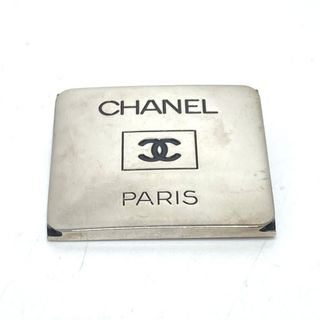 シャネル(CHANEL)のシャネル CHANEL ココマーク CC アクセサリー ヴィンテージ 97P ブローチ メタル シルバー(ブローチ/コサージュ)