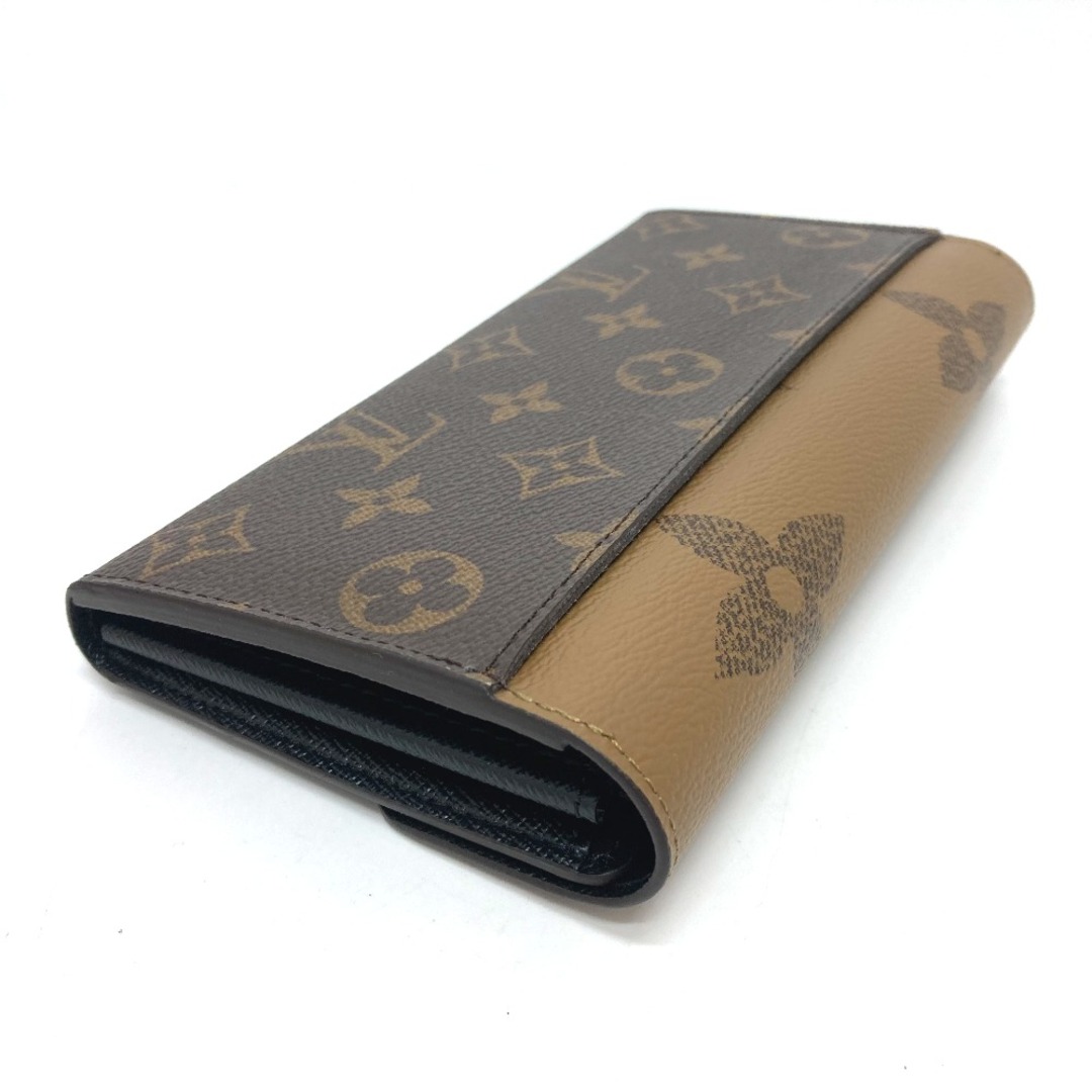 ルイヴィトン LOUIS VUITTON ポルトフォイユ サラ M80726 モノグラムリバース 長財布 2つ折り財布 モノグラムリバースキャンバス ブラウン 未使用