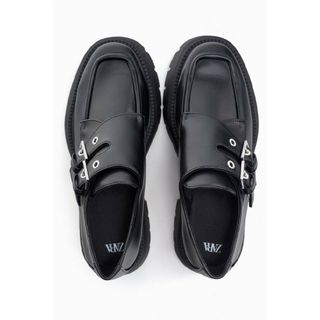 ザラ ローファー/革靴(レディース)(レザー)の通販 300点以上 | ZARA